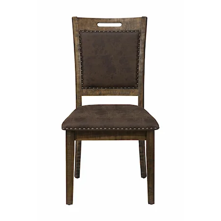 Upholstered Back Dining Chair